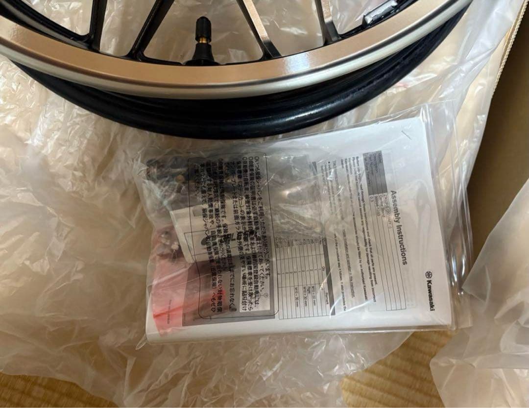 Z900RS Yellow Ball 純正ホイール 前後セット - メルカリ