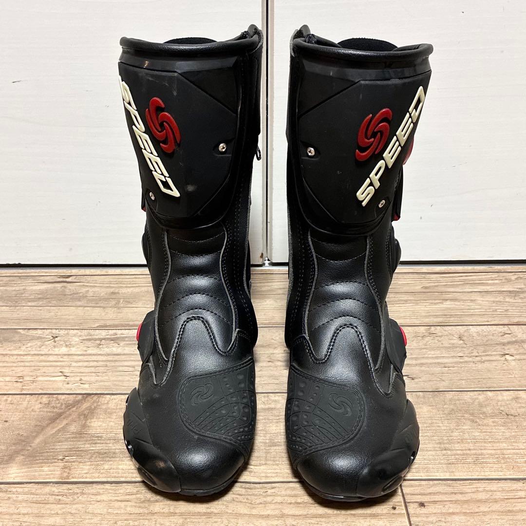 【使用感少 良好】SPEED　レーシングブーツ サイズ43 26.5cm