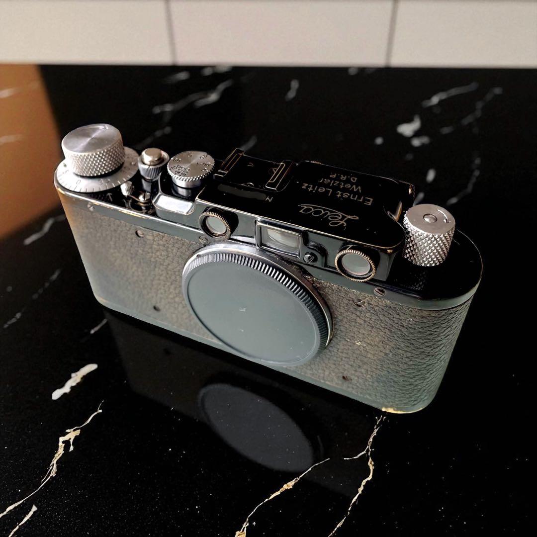 OH済】×【戦場カメラマン ロバート•キャパ愛用ライカD IIブラック