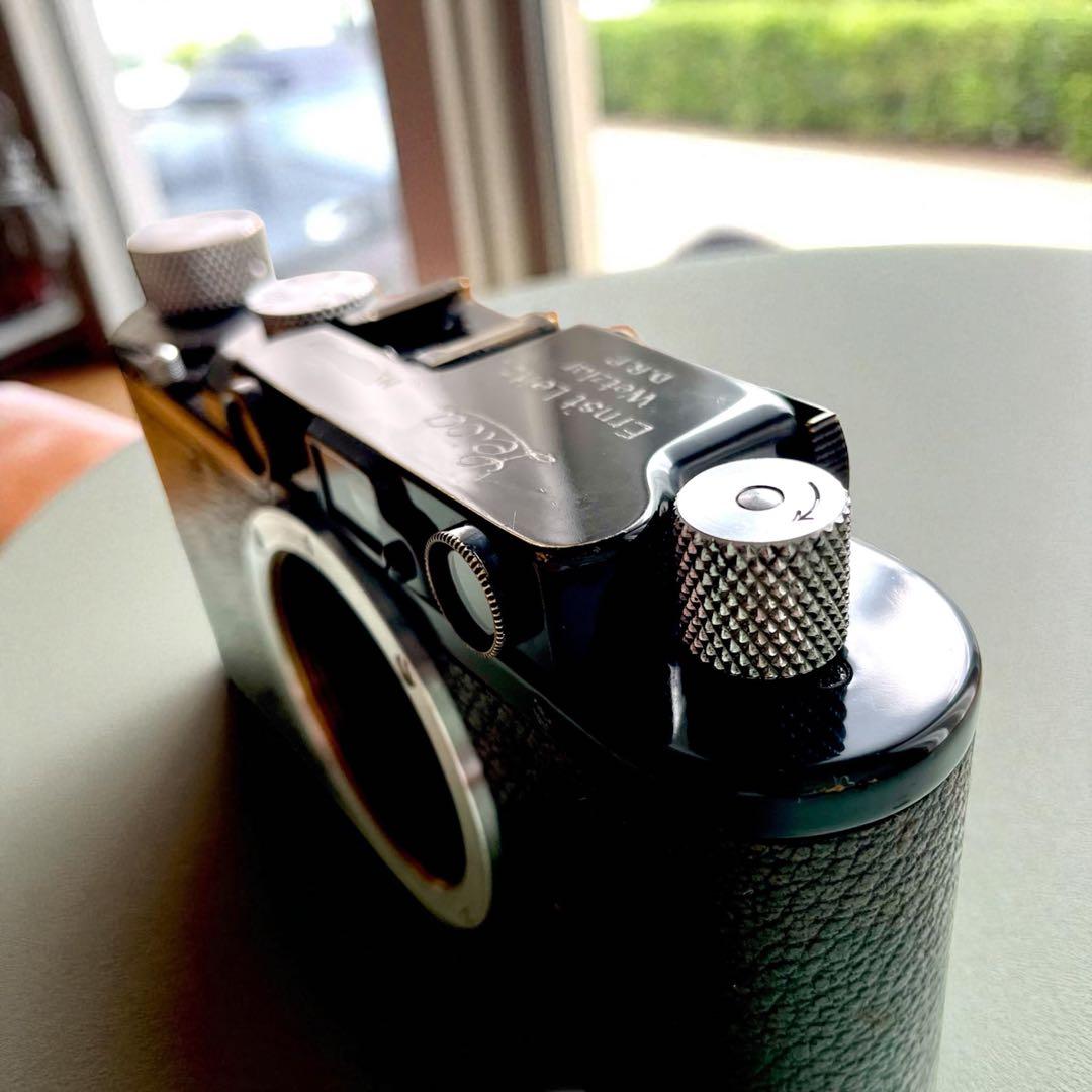 OH済】×【戦場カメラマン ロバート•キャパ愛用ライカD IIブラック