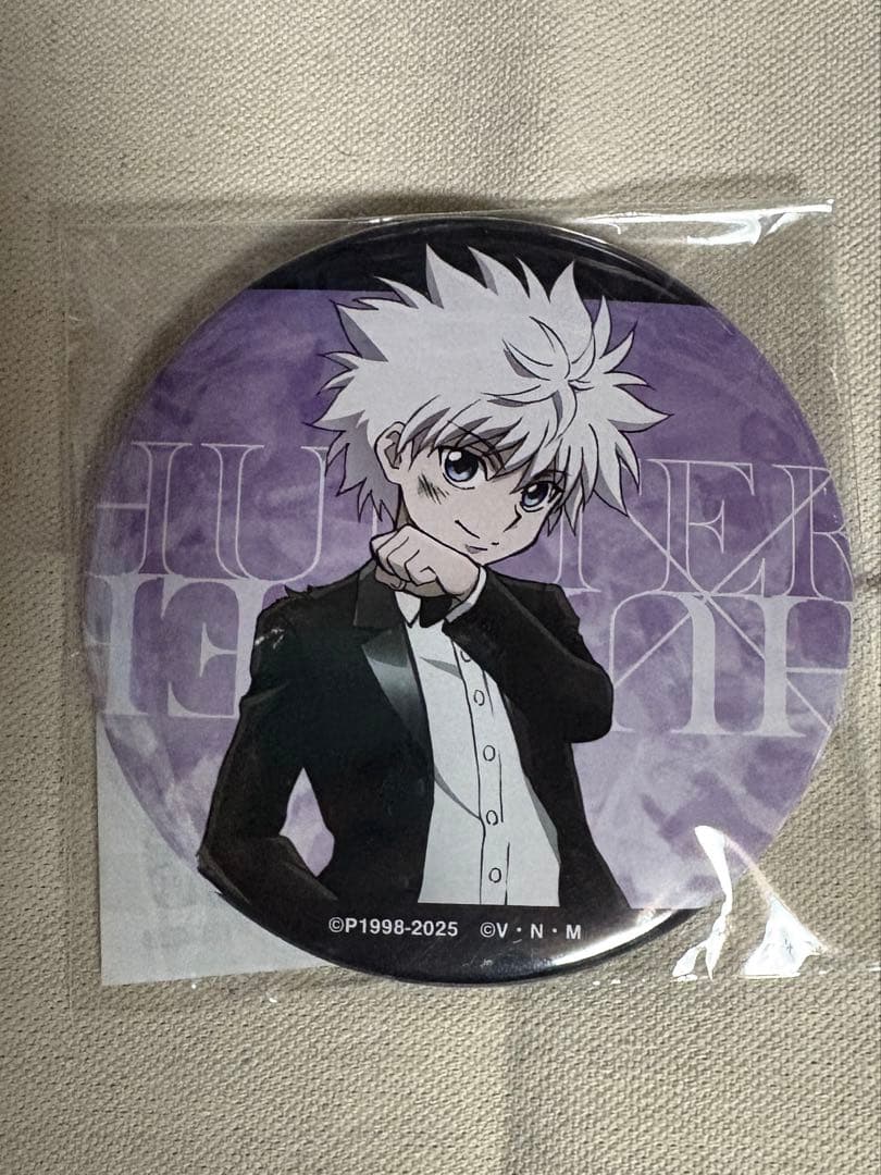 HUNTER×HUNTER キルア 100mm缶バッジ アニメイトフェア - メルカリ