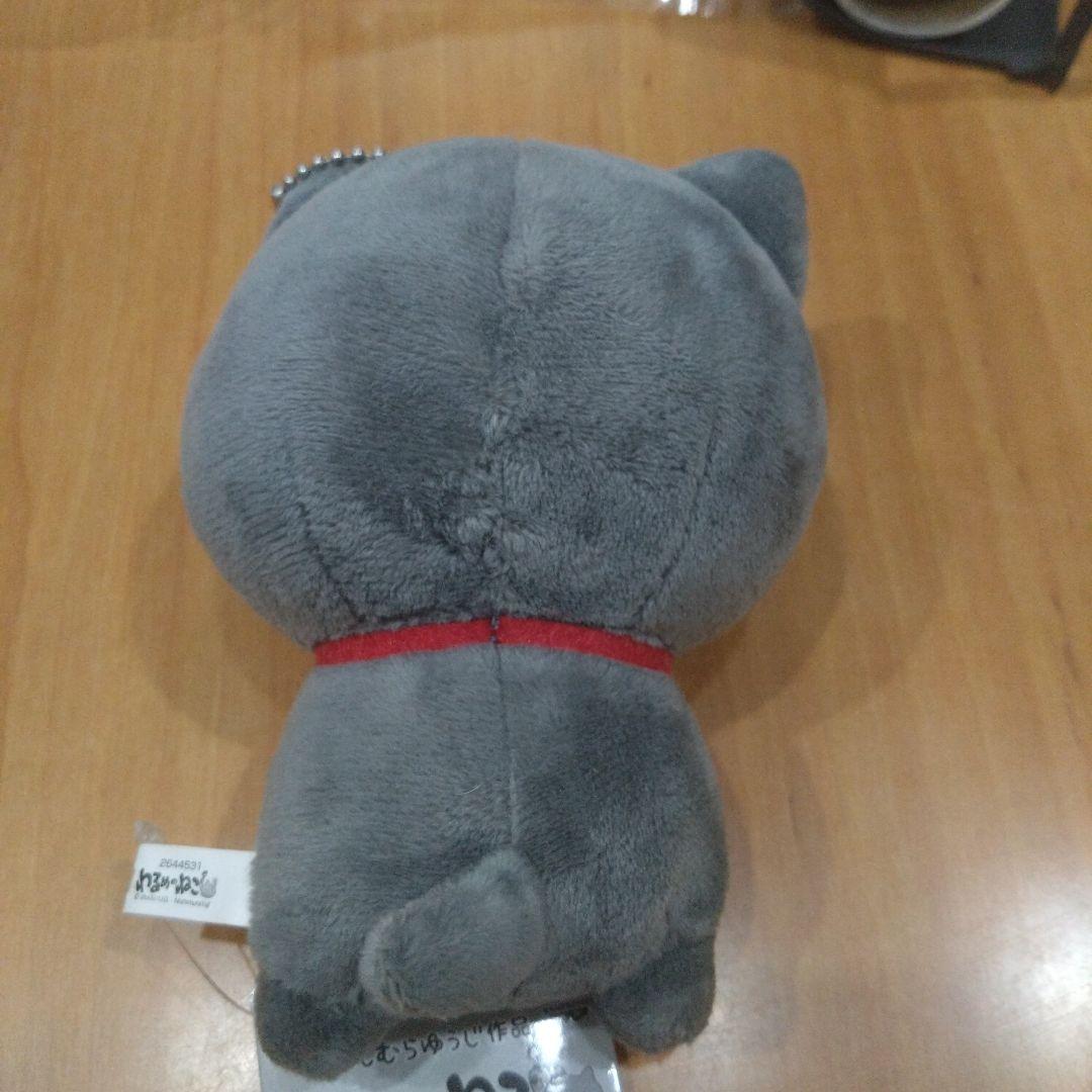 にしむらゆうじ作品 カバンに付けられるぬいぐるみ わるめのねこ