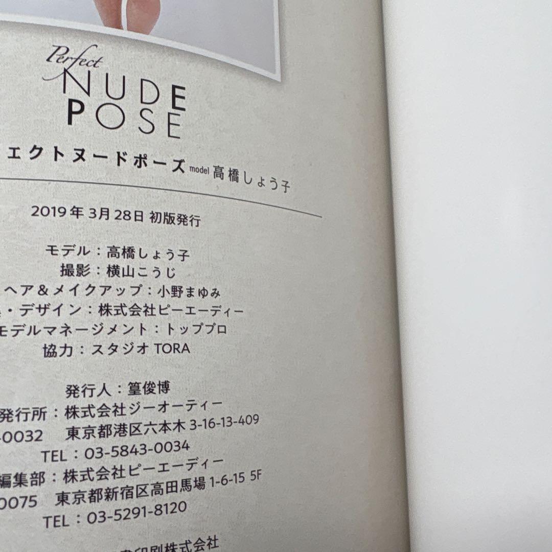 デッサン　パーフェクトポーズ 高橋しょう子