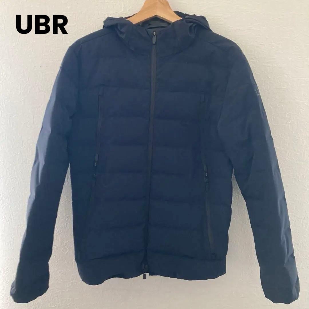 UBR】ダウンジャケットネイビーSサイズ