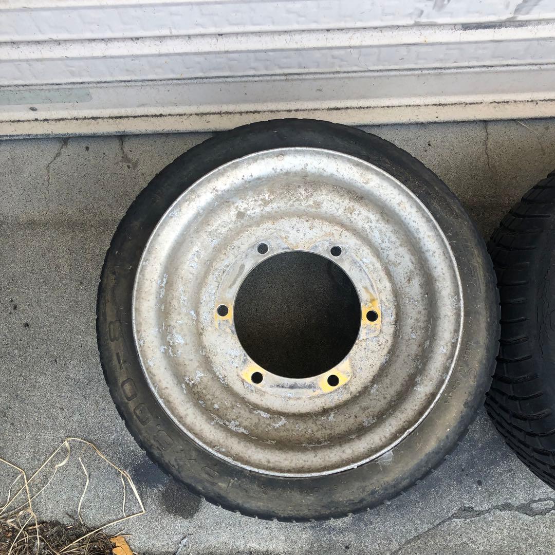 専用 送料込み☆HONDA2サイクルジャイロ リア8インチホイール メイワ