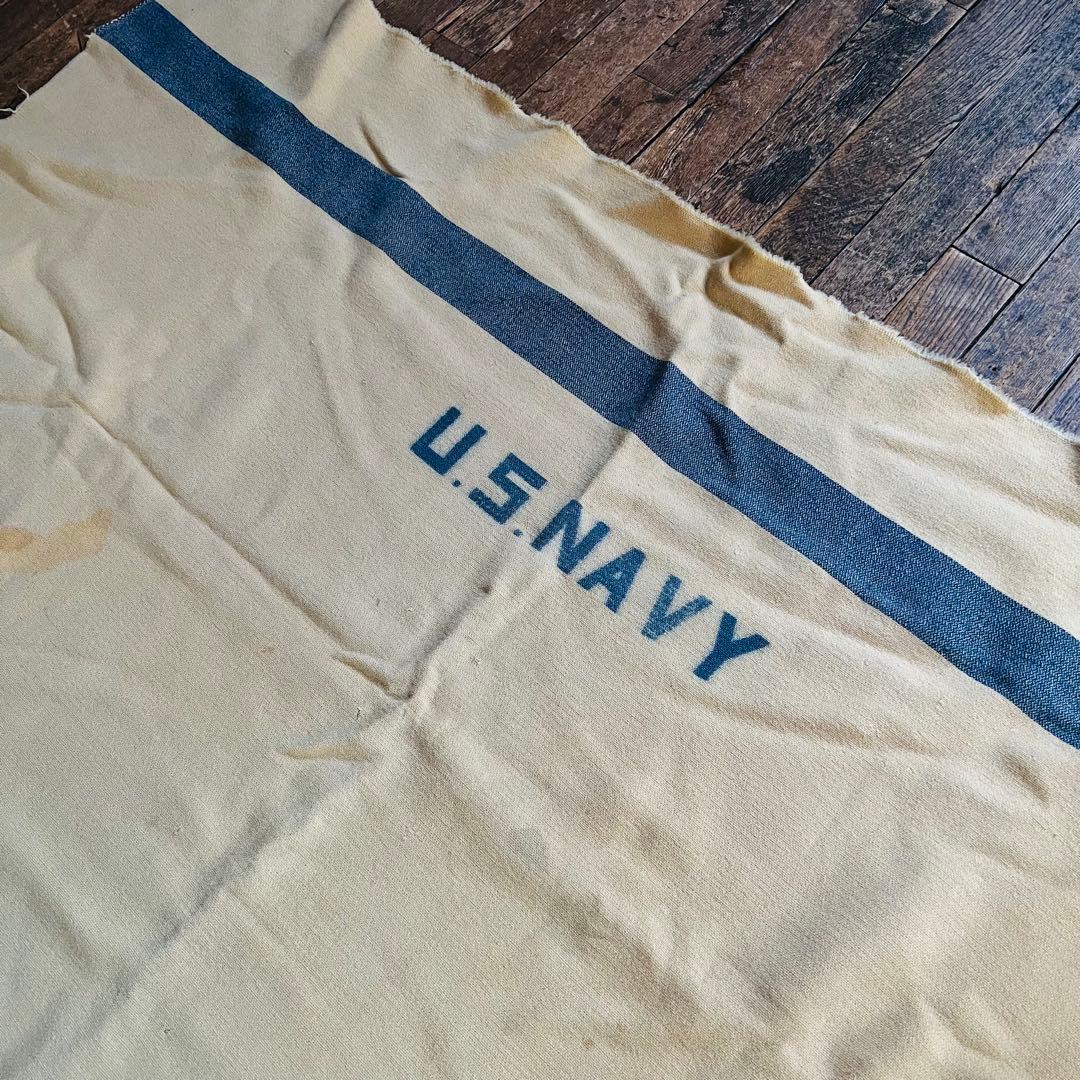 1950s U.S.NAVY USN ウール ブランケット