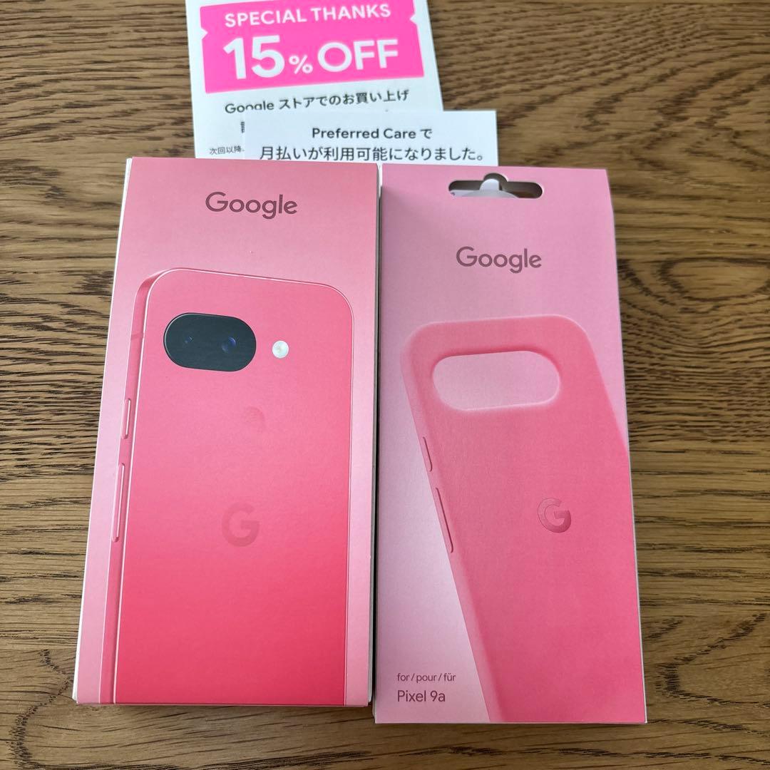 新品 Google Pixel9a 128GB ピンク Peony 純正ケース付 - メルカリ