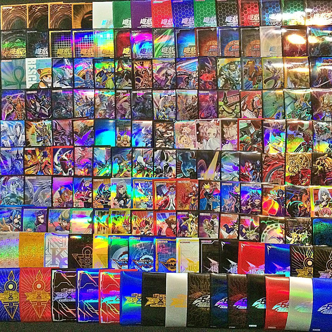 遊戯王 公式スリーブ 約150種類 セット 各1枚 コレクション まとめ売り
