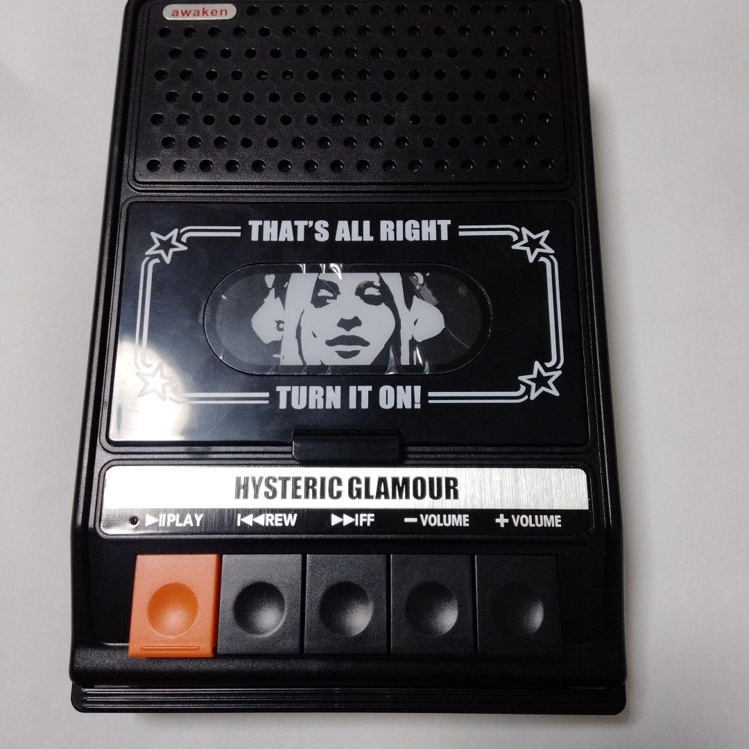 非売品】ヒステリックグラマー スピーカー レトロ カセット 動作確認
