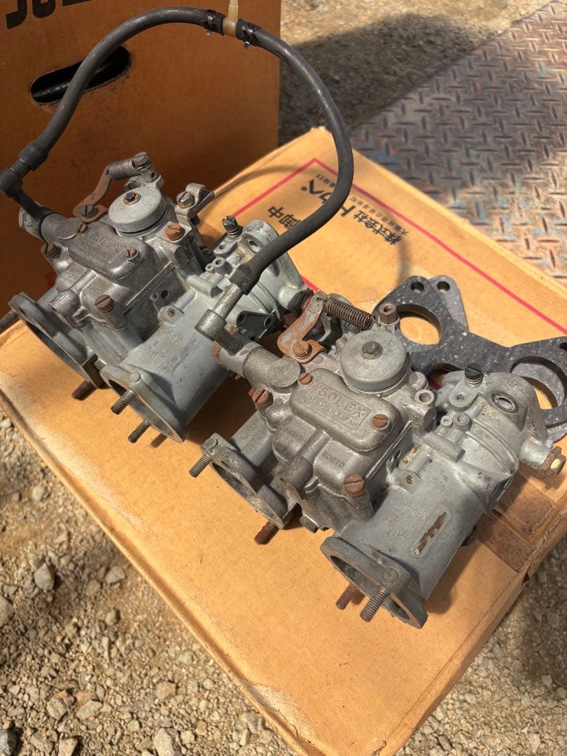 当時物旧車ソレックス2型40パイミクニキャブレターSOLEX ハコスカ