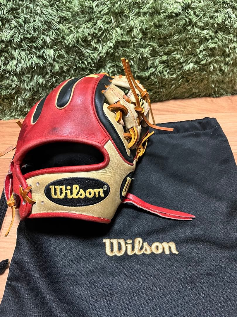激レア！Wilson A2K DATDUDE 硬式内野手用グラブ 王冠バック風 硬式用 Wilson Staff DUAL 内野手用 86型 - Dブラウン by Wilson Japan
