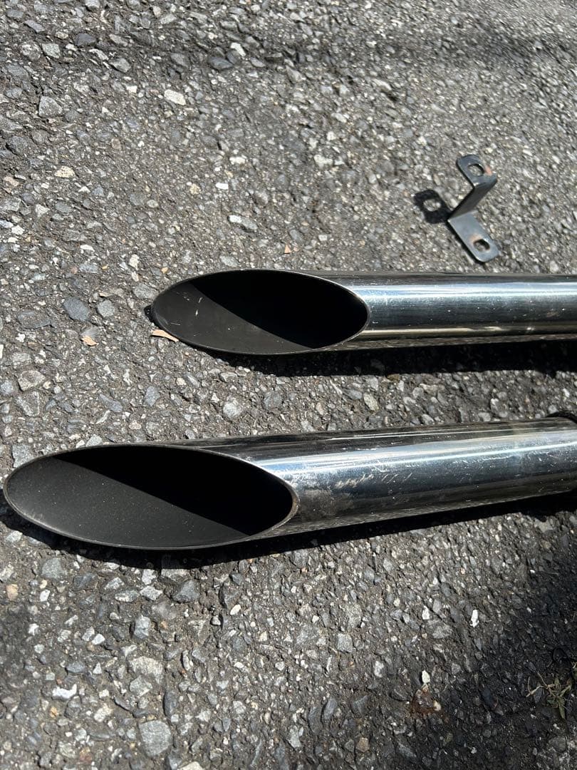 ドラッグスター400 スラッシュ カット アップ マフラー カチアゲ