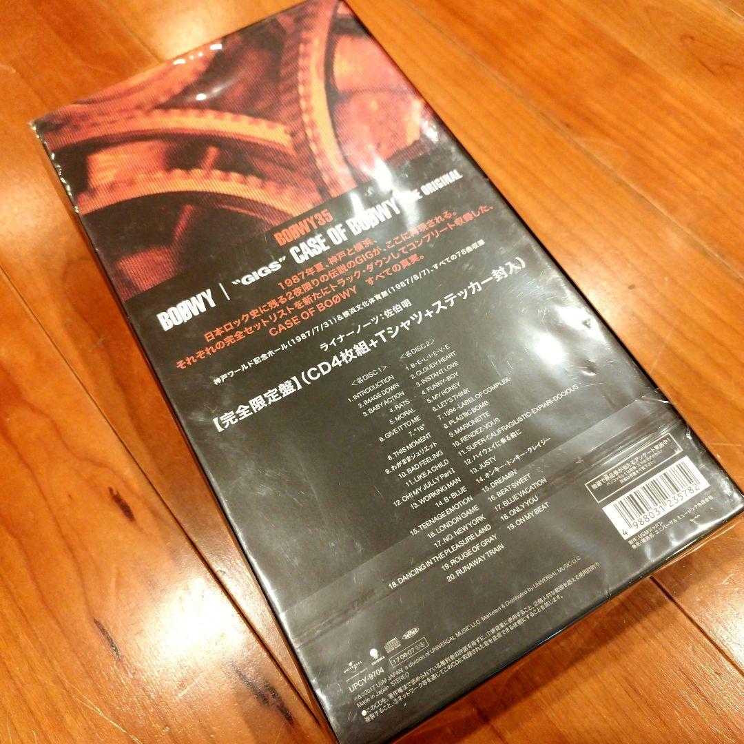 BOOWY \"GIGS\" CASE OF BOØWY -THE ORIGINAL