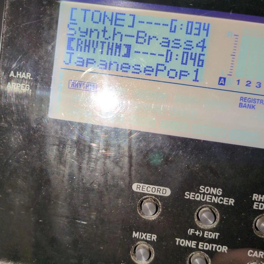 CASIO WK-6600 本体 譜面台 アダプター - メルカリ