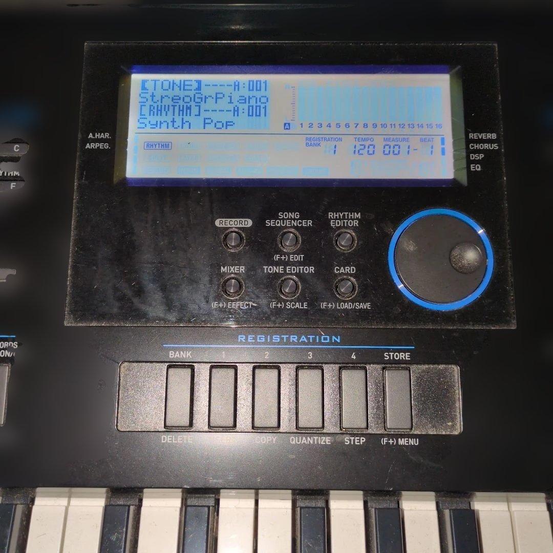 CASIO WK-6600 本体 譜面台 アダプター - メルカリ