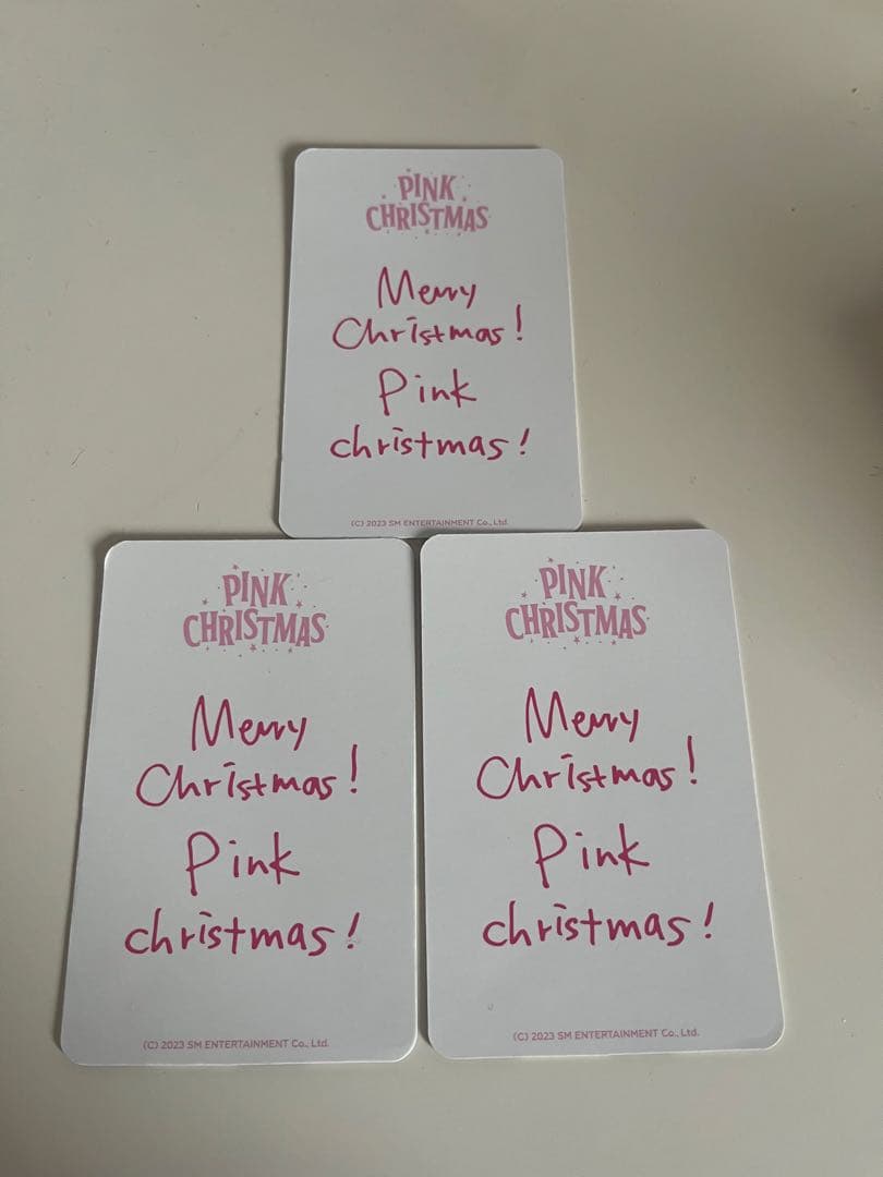 Red velvet レドベル クリスマス トレカ イェリ 3枚 - メルカリ