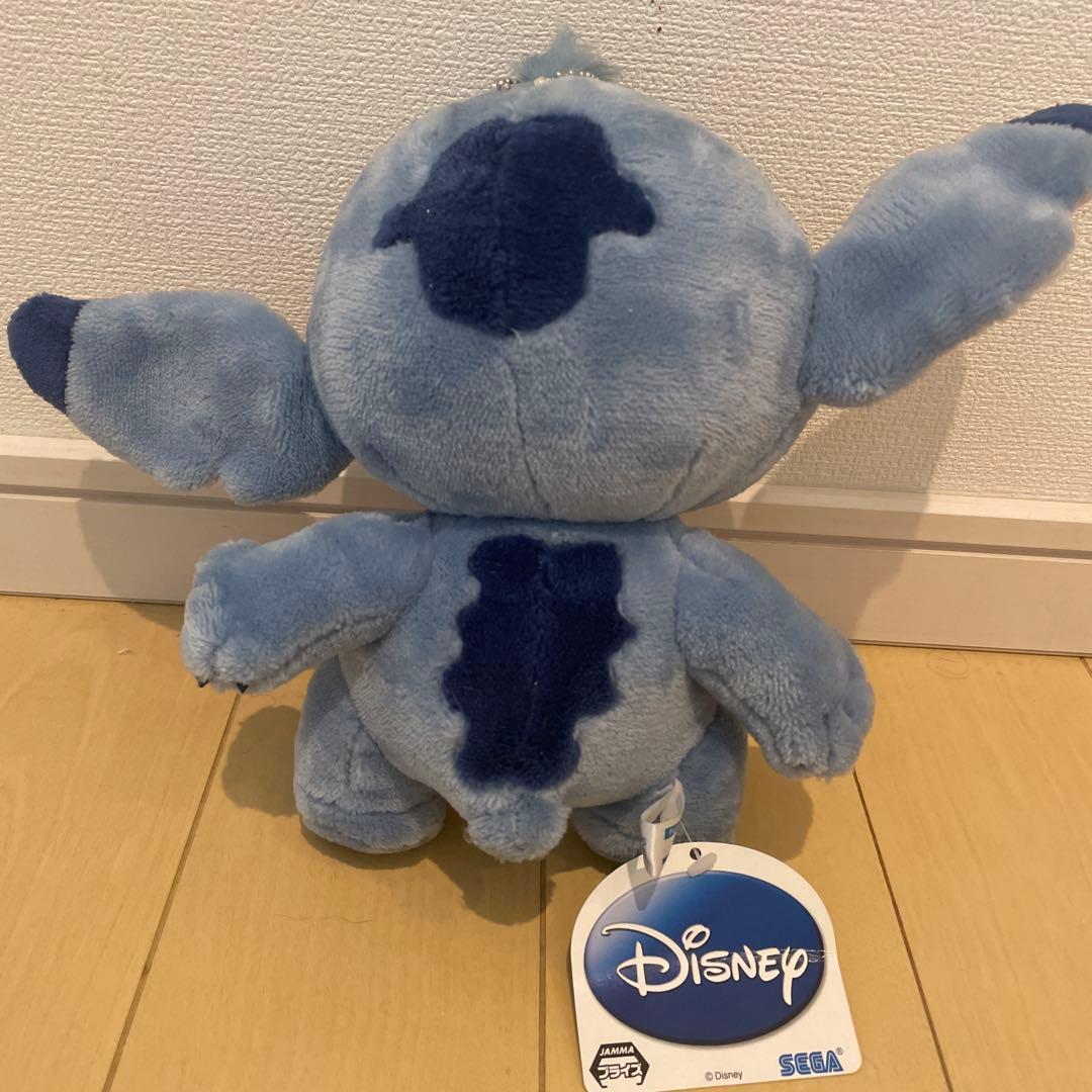 希少【タグ付き】Disney ちびーず しっとりぬいぐるみ スティッチ