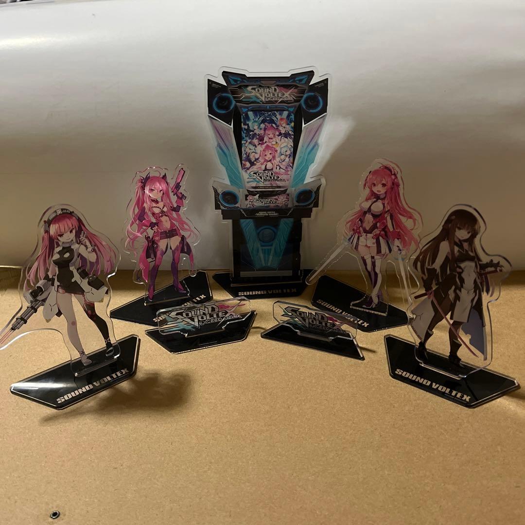 フルセット】SOUND VOLTEX アクリルスタンド フィギュア SDVX - メルカリ