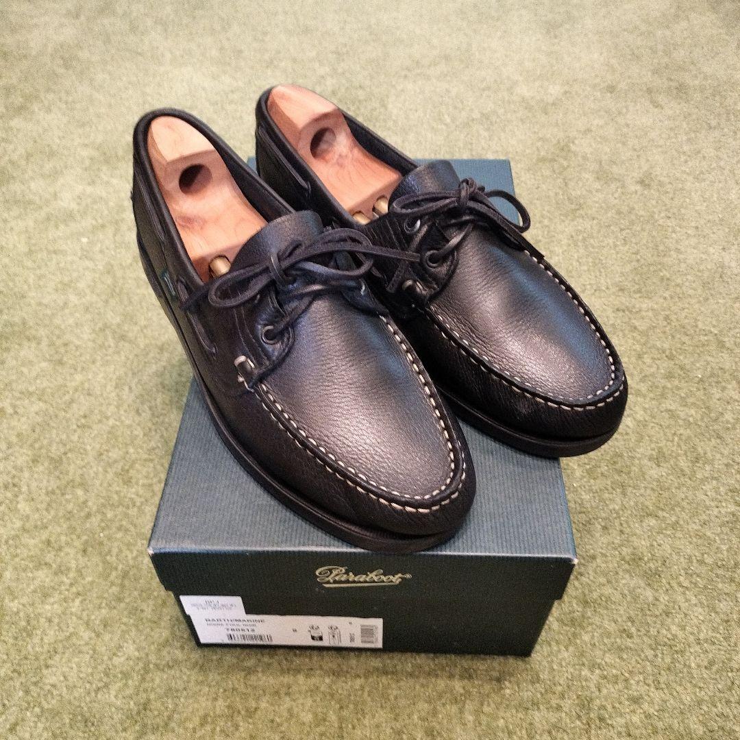 Paraboot / BARTH グレインレザー ブラック サイズ：9 barth-780031_i.jpg