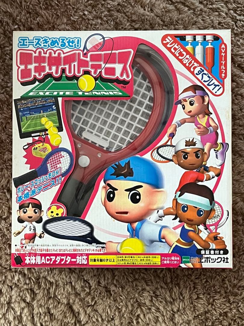 エポック社 エキサイトテニス TVゲーム - メルカリ