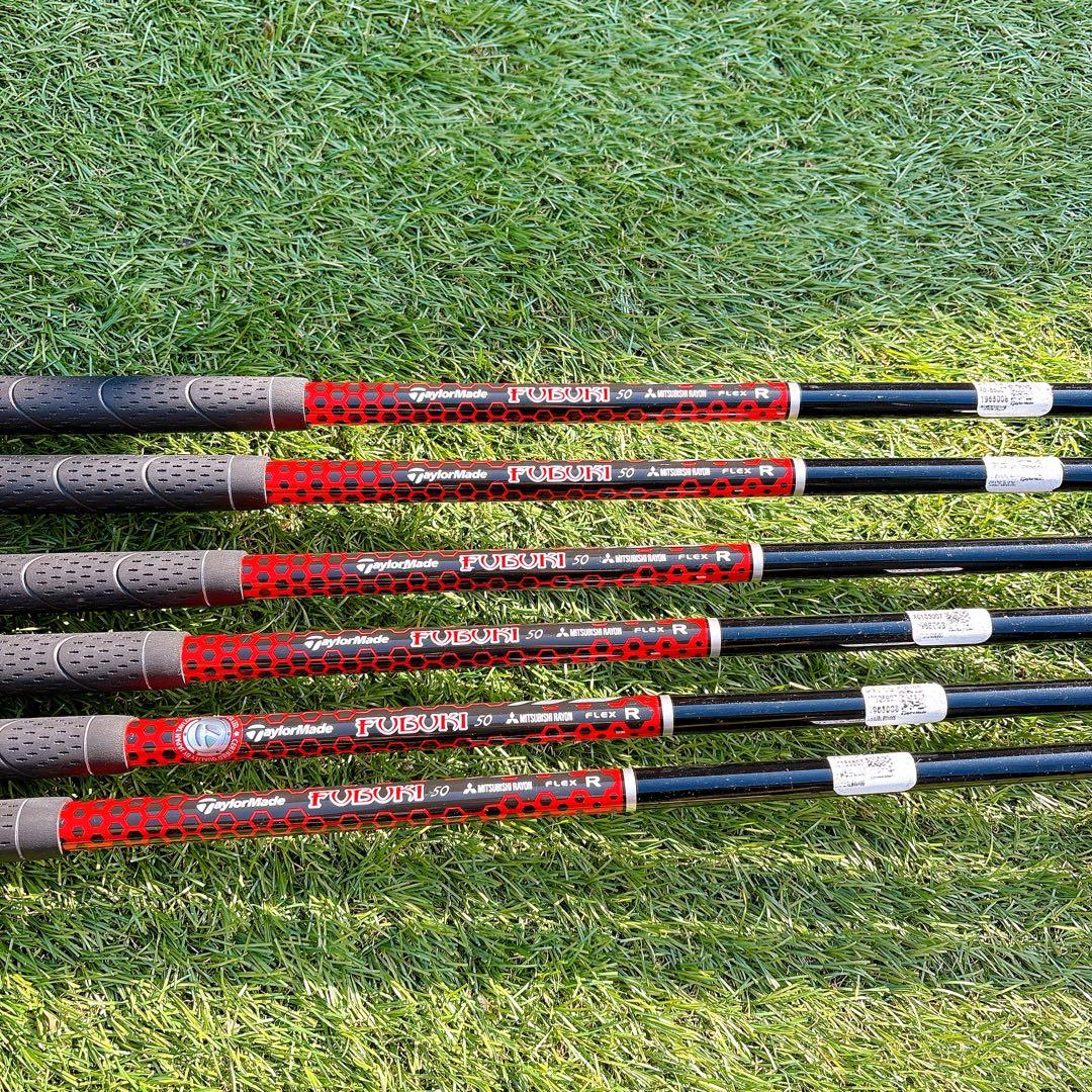 メンズゴルフクラブ テーラーメイド バーナー1.0 アイアン6本 FLEX.R