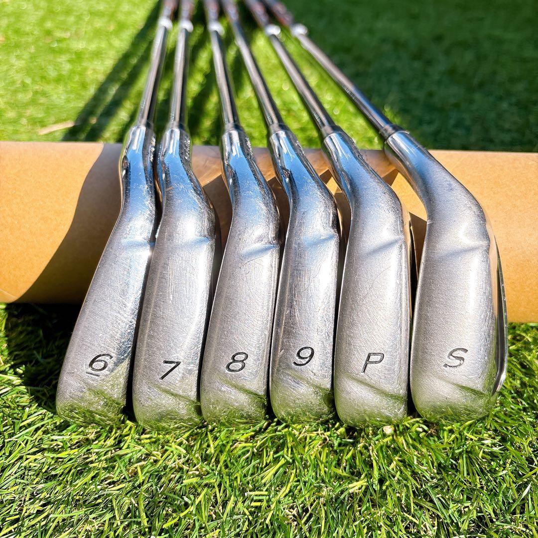 メンズゴルフクラブ テーラーメイド バーナー1.0 アイアン6本 FLEX.R