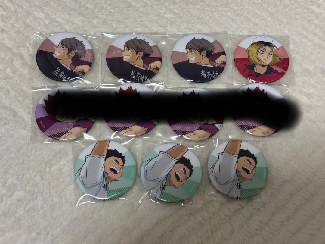 ハイキュー 10th Anniversary缶バッジ11個 - メルカリ