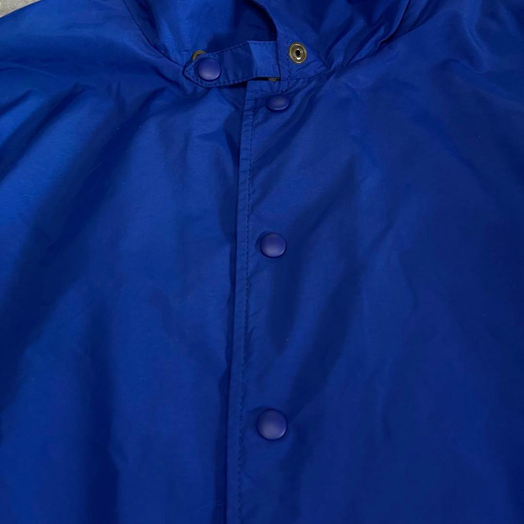 L.L.Bean 80s コーチジャケット ブルー ネイビー L-XL 古着