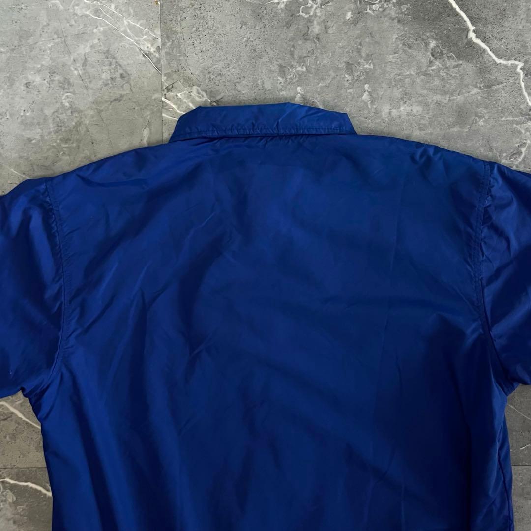 L.L.Bean 80s コーチジャケット ブルー ネイビー L-XL 古着