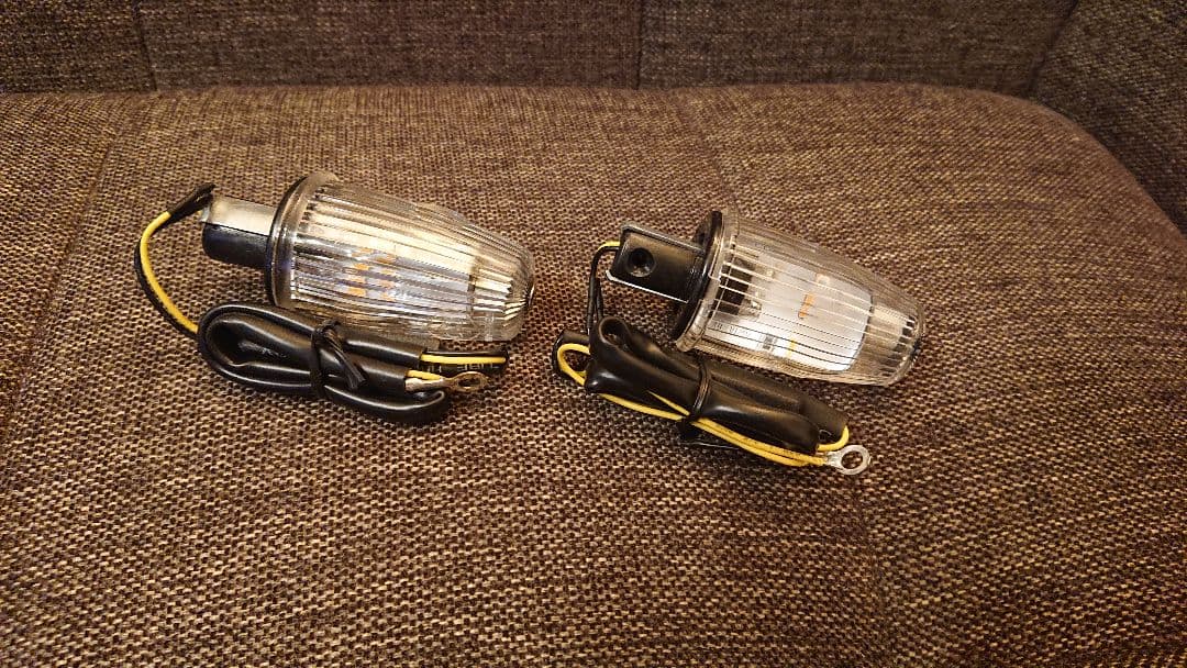 スモールベスパ・LEDウインカー VESPA ベスパ6V LEDウインカーセット スモーク indicator 50s 100s