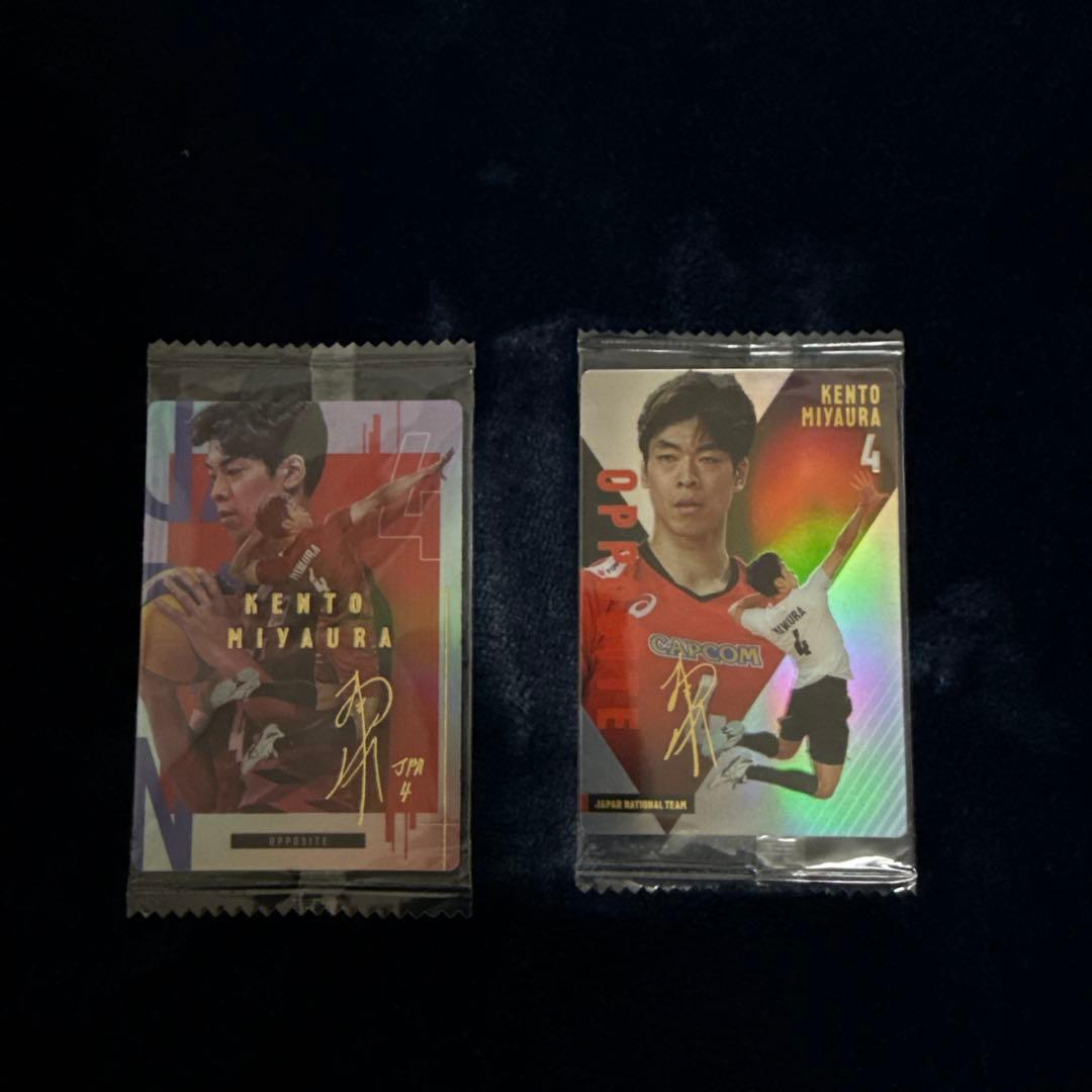 未使用】バレーボール男子日本代表 宮浦健人選手サイン入りカード