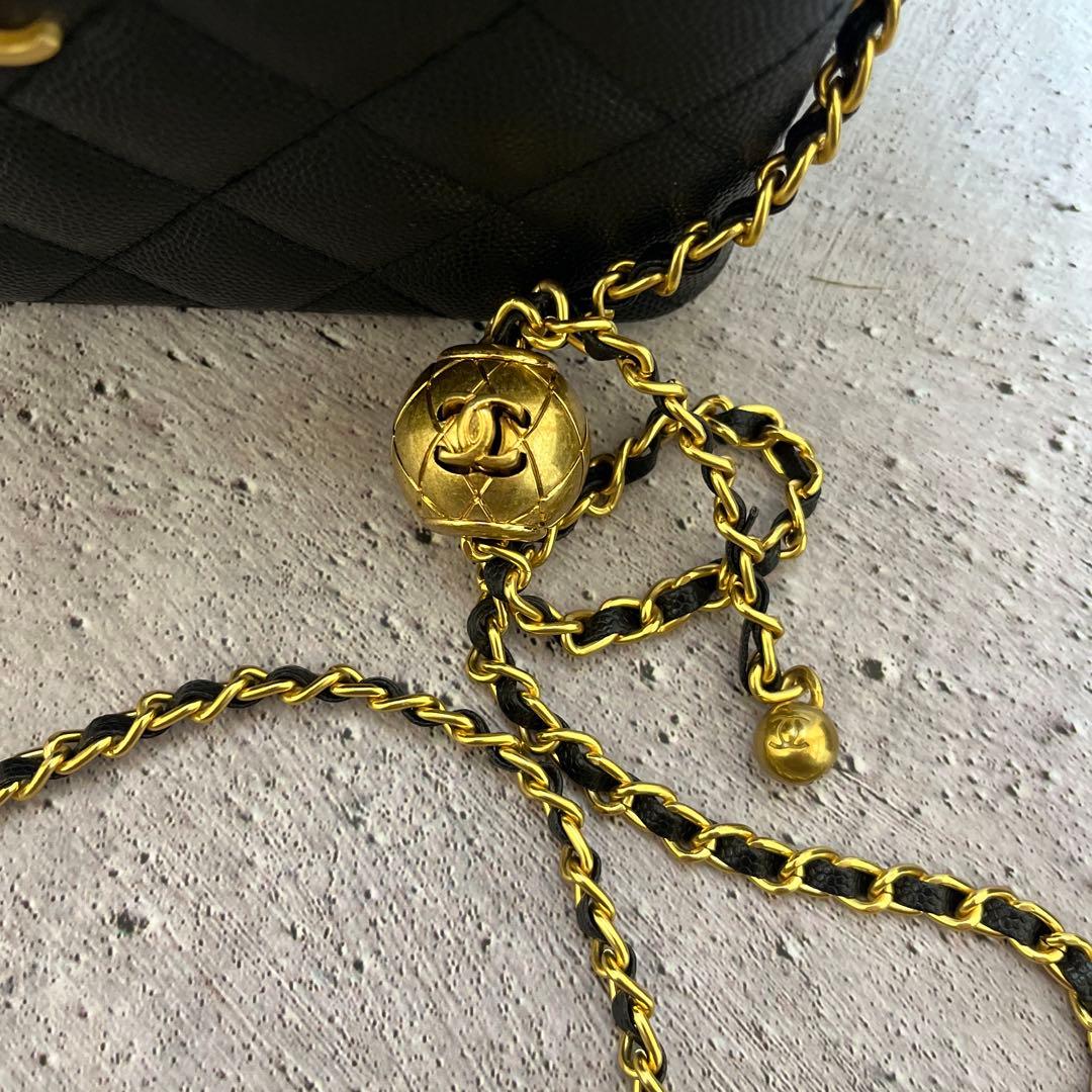 シャネルボールチェーンショルダーバニティバッグ ノベルティ - メルカリ