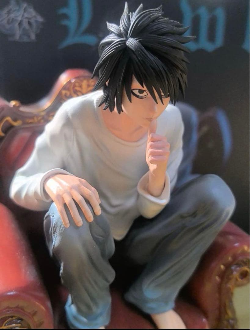 デスノート エル・ローライト L ガレージキット ガレキ スタチュー③箱