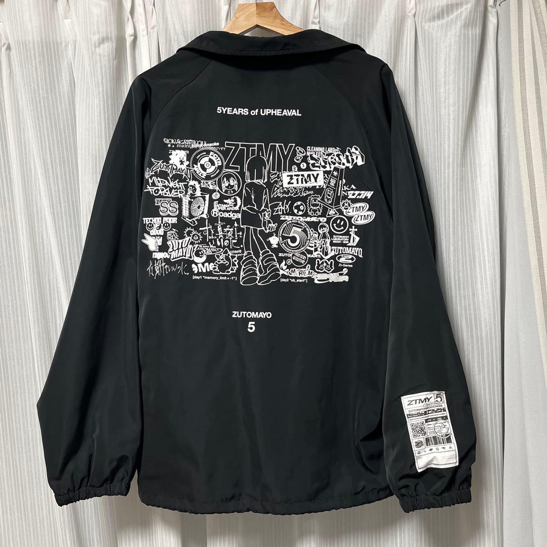 ZUTOMAYO 5YEARS OF UPHEAVAL ジャケット ZTMY 5th COACH JACKET - ZUTOMAYO MART