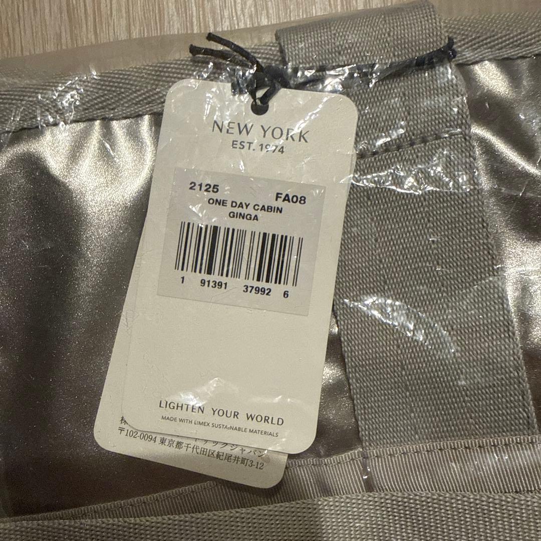 レスポートサック ひとりっぷ ONE DAY CABIN シルバー ギンガ - メルカリ