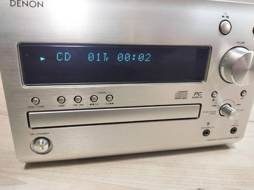 デノン DENON AUDIO SYSTEM D-MX11 8年製 動作確認済み - メルカリ
