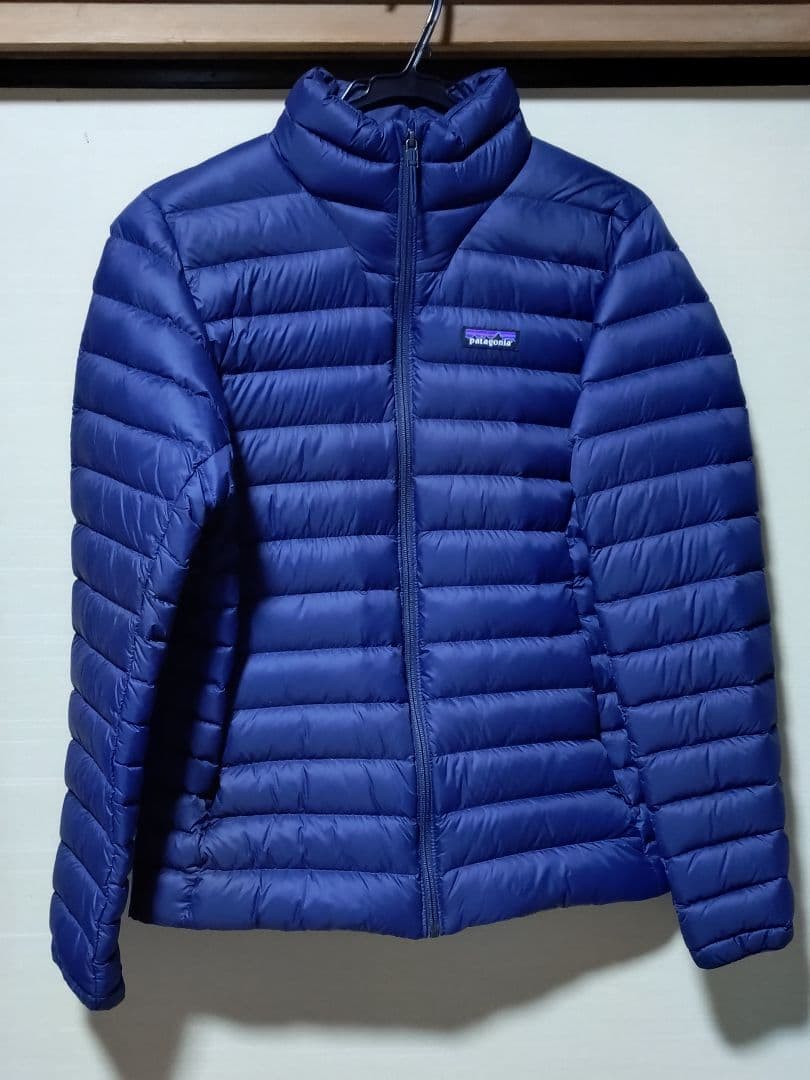 パタゴニアPatagonia ダウンジャケット　ネイビー　メンズSサイズ 中古・古着通販】Patagonia (パタゴニア) ダウンジャケット ネイビー
