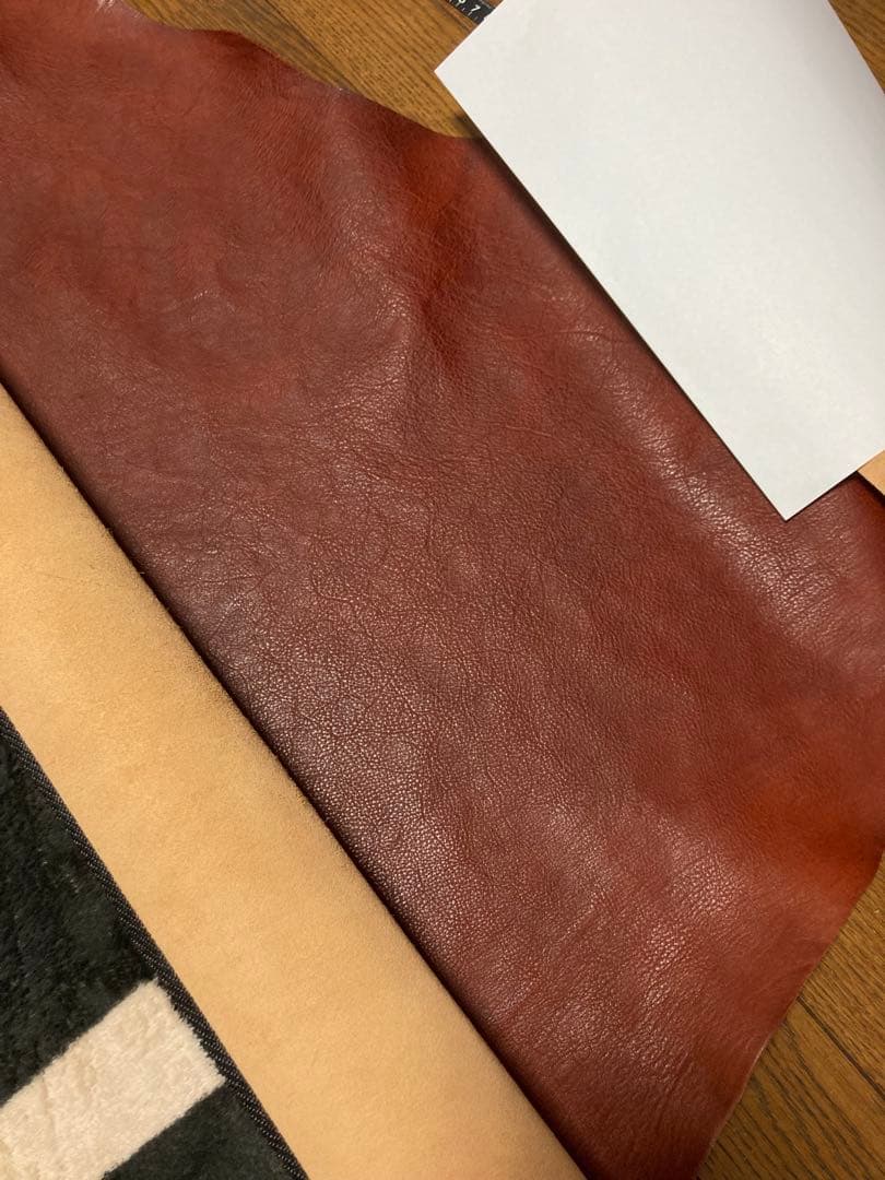 ご確認用 ハラコ カウ柄 システム手帳 A5 牛革 本革 レザー