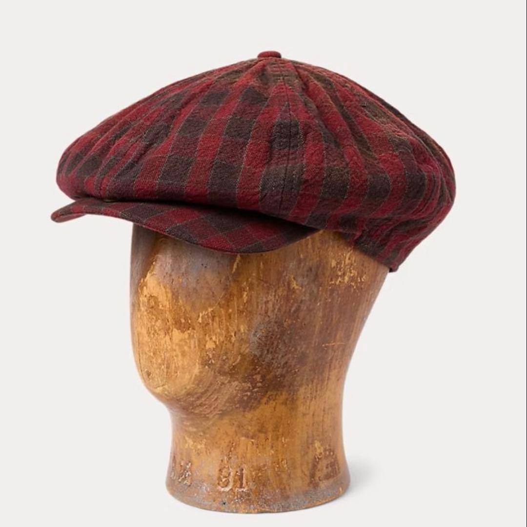 新品*RRL*チェックド ウーブンニュースボーイ キャップ *Mダブルアールエル RRLのニュースボーイキャップ | FOOBER blog