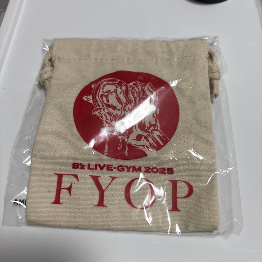 B'z LIVE-GYM 2025 FYOP ガチャ ミニ巾着 - メルカリ