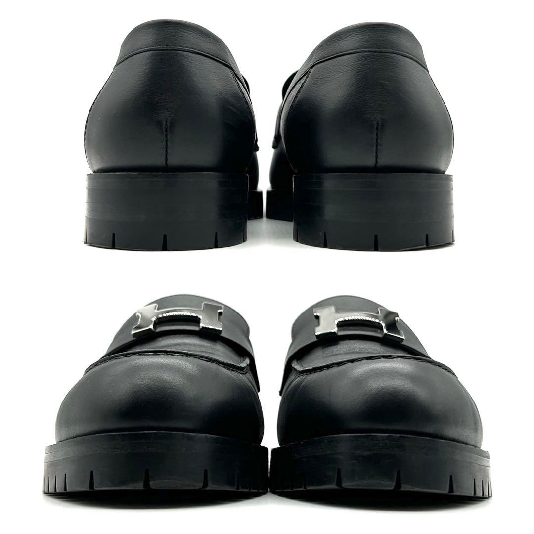 付属品完備 エルメス モカシン フォーブル ローファー 36サイズ 黒 22cm