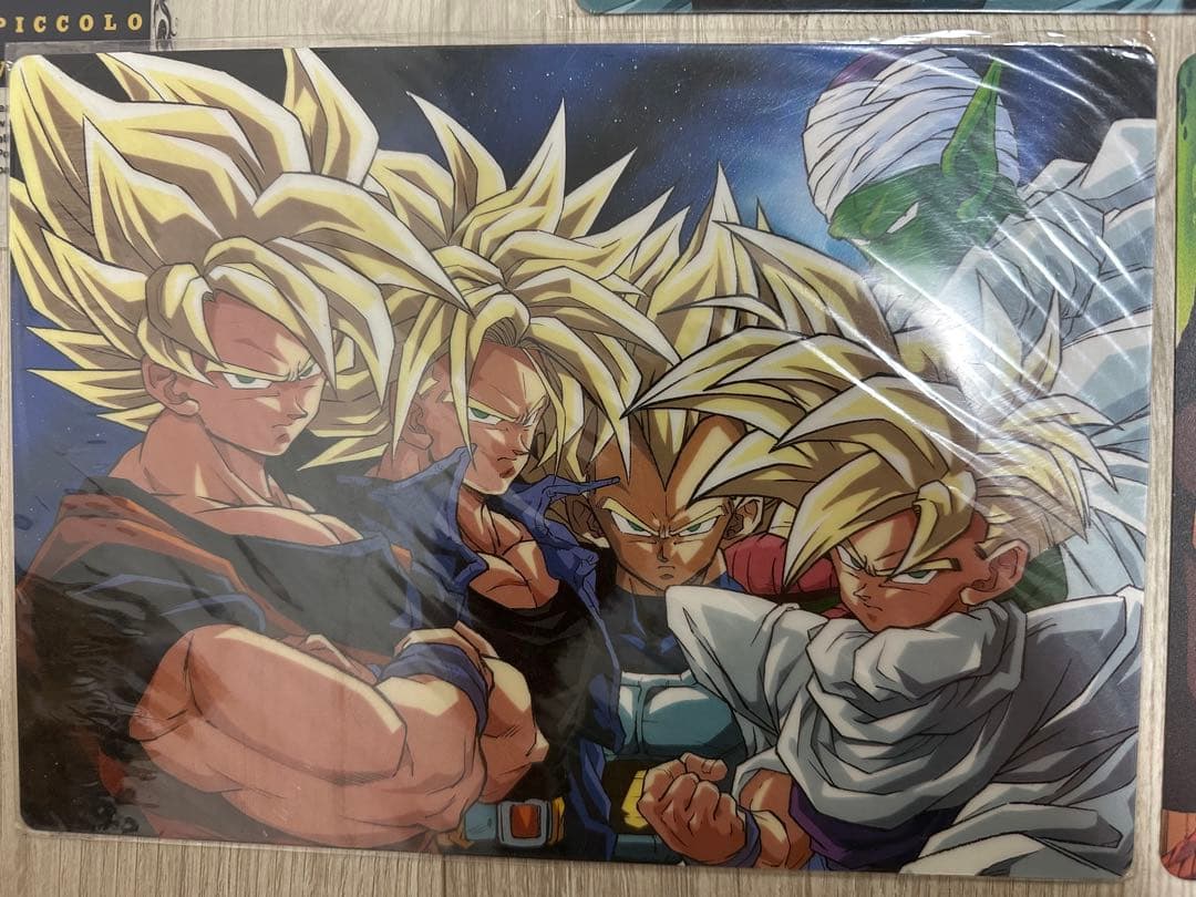 希少】当時物ドラゴンボールZ下敷きとクリアファイル