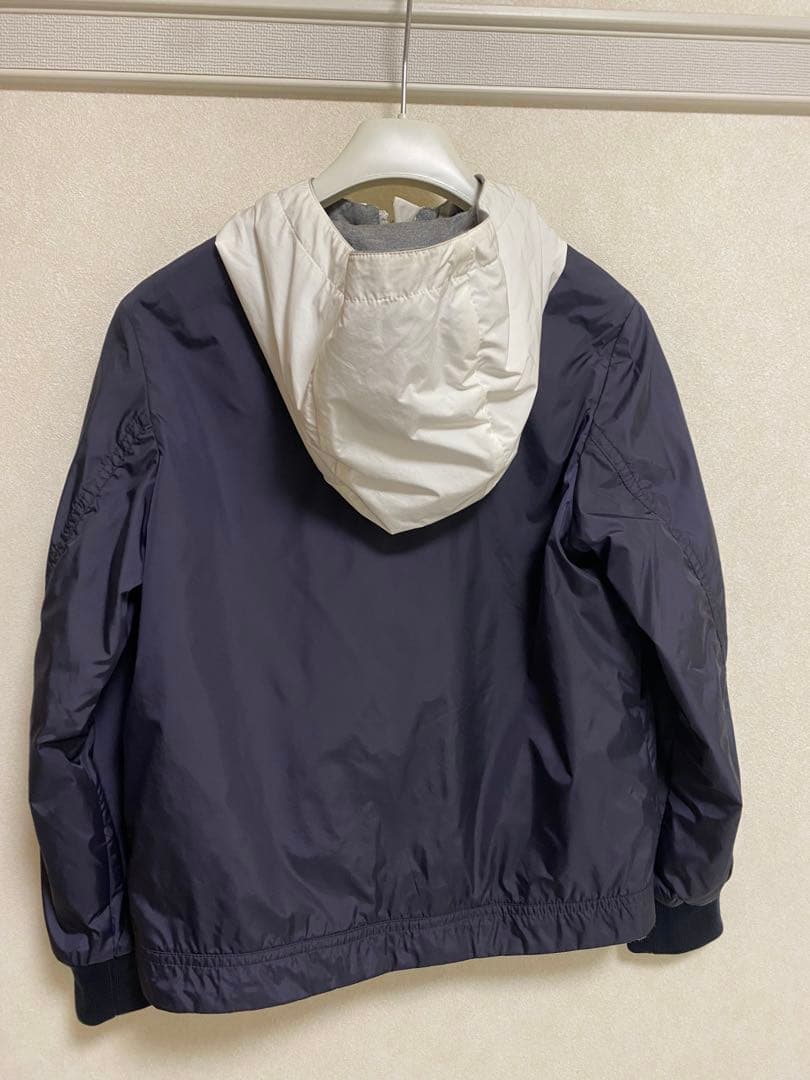 月末価格【美品】MONCLER キッズ フード付ジャケット リバーシブルの