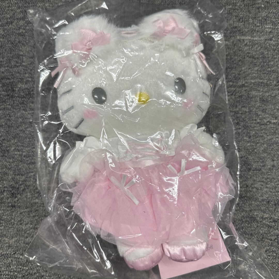 サンリオ 白猫バレリーナ デザインシリーズ ぬいぐるみ ハローキティ