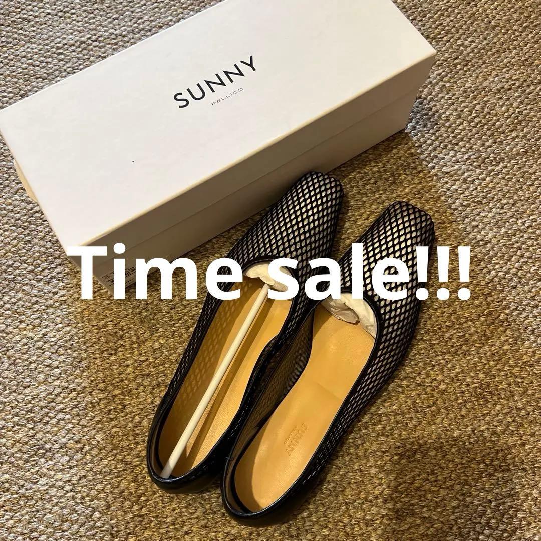 SUNNY ブラック フラットシューズ 39 レディースのフラットシューズ 30代40代50代大人の通販｜HAPPY PLUS STORE