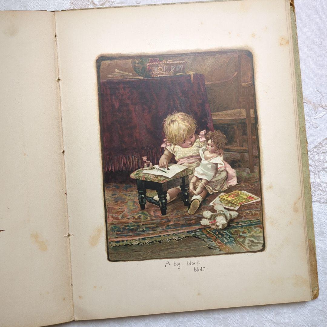 超稀少1885 ハリエットベネット 絵本ヴィクトリアン 洋書 児童書