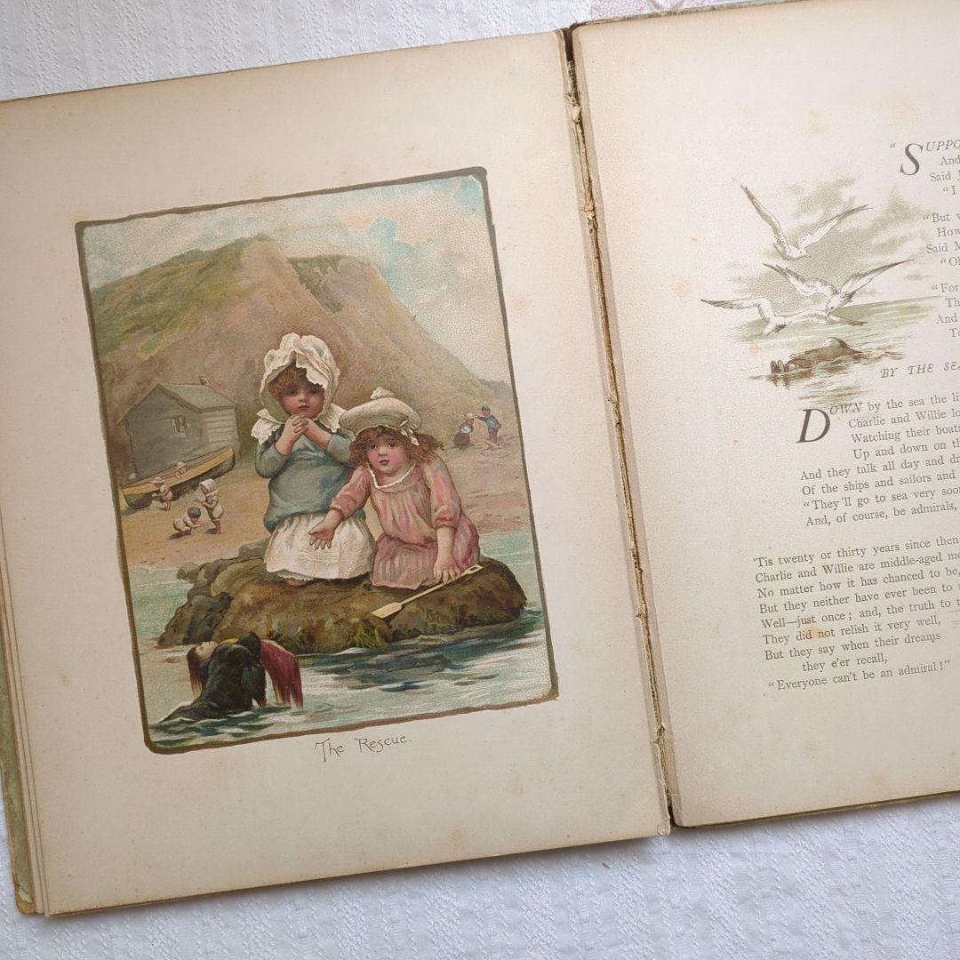 超稀少1885 ハリエットベネット 絵本ヴィクトリアン 洋書 児童書
