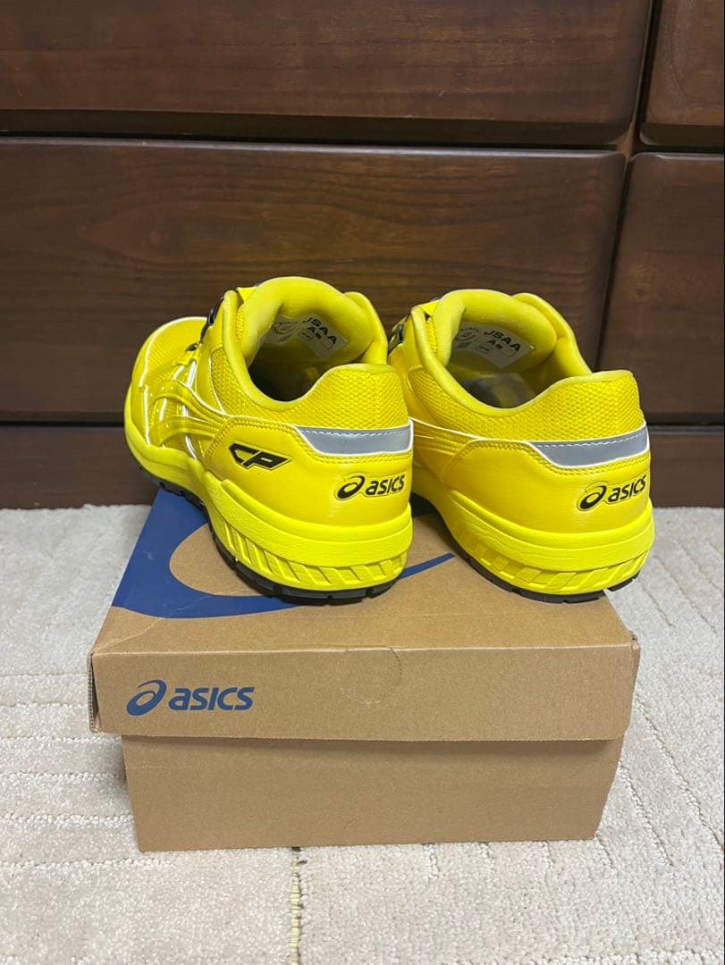 asics WIN JOB CP209 BOA イエロー 26.5cm