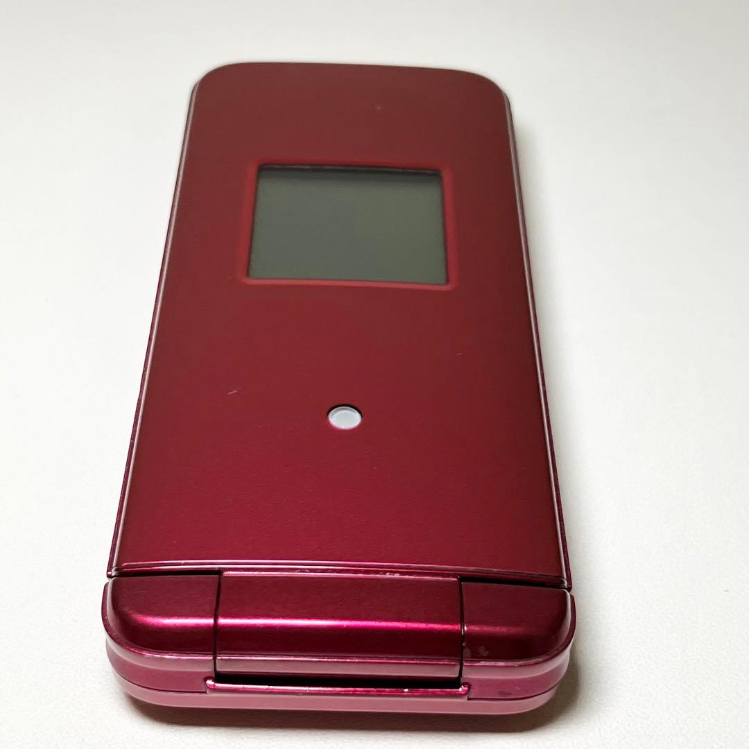 au かんたんケータイライト KYF43 ワインレッド 京セラ KYOCERA - メルカリ