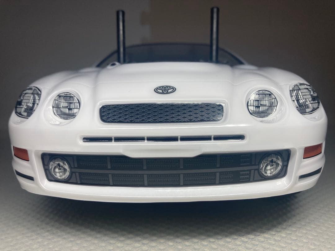 タミヤ TT-02シャーシ セリカ GT-FOUR ST205 ボディ付き - メルカリ